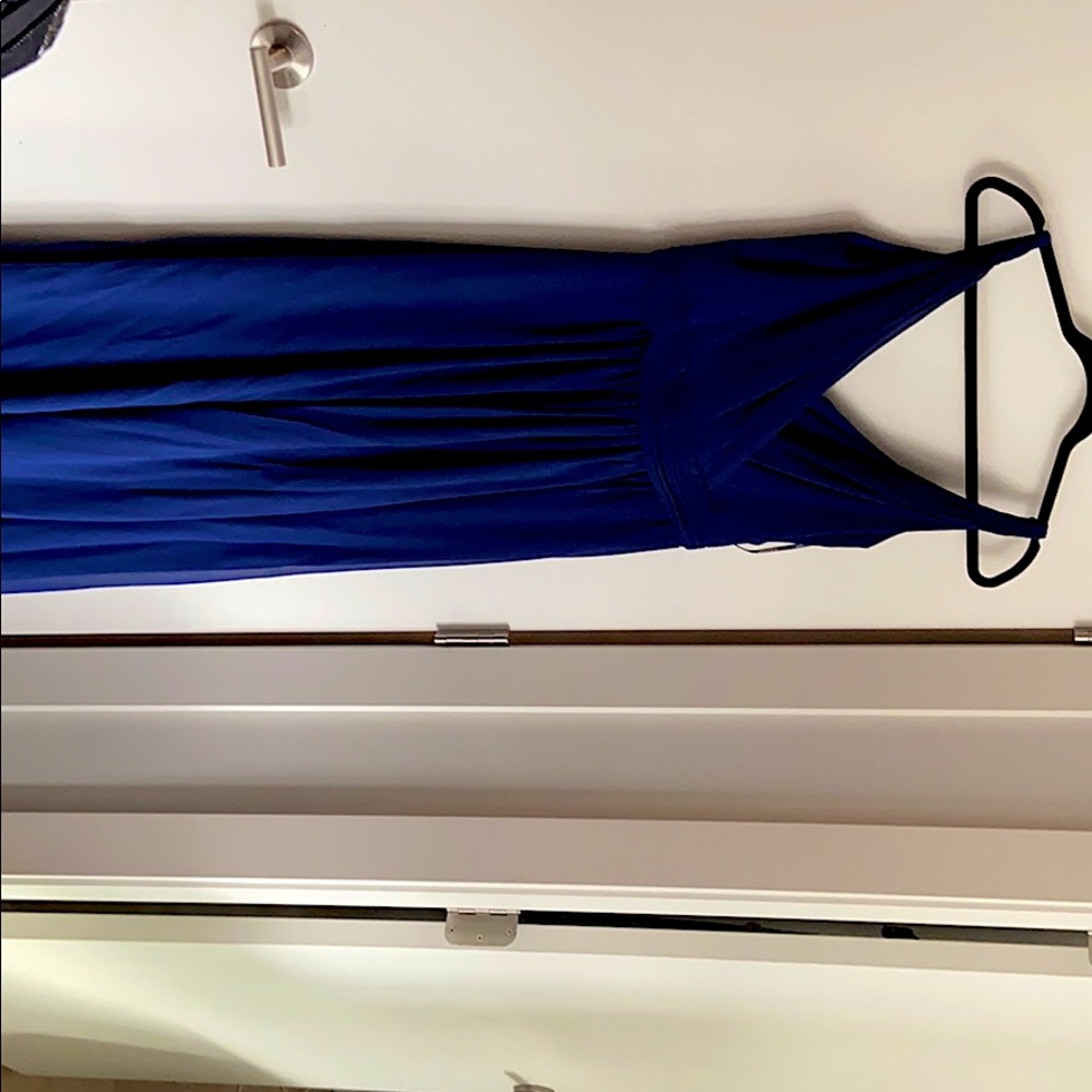 Bridesmaid dress blue